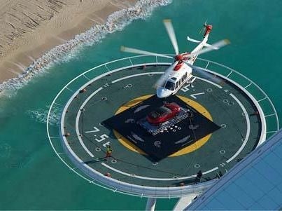رزرو هلیکوپتر برج العرب