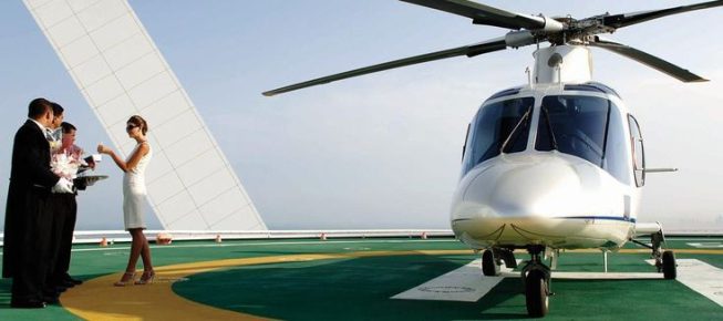 هلیکوپتر برج العرب